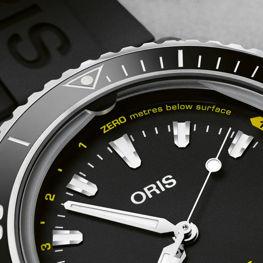 Oris Aquis Depth Gauge Automatic Watch 01 733 7755 4154-Set RS