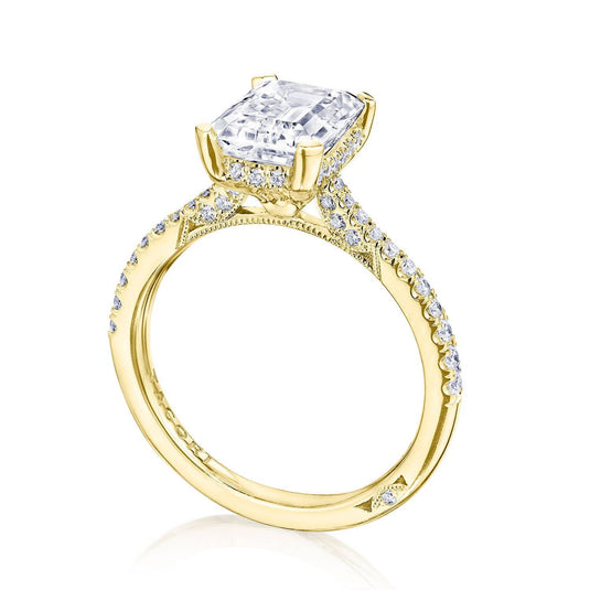 Tacori Emerald Solitaire Engagement Ring 2671EC85X65