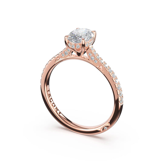 Tacori Oval Solitaire Engagement Ring 2671OV75X55