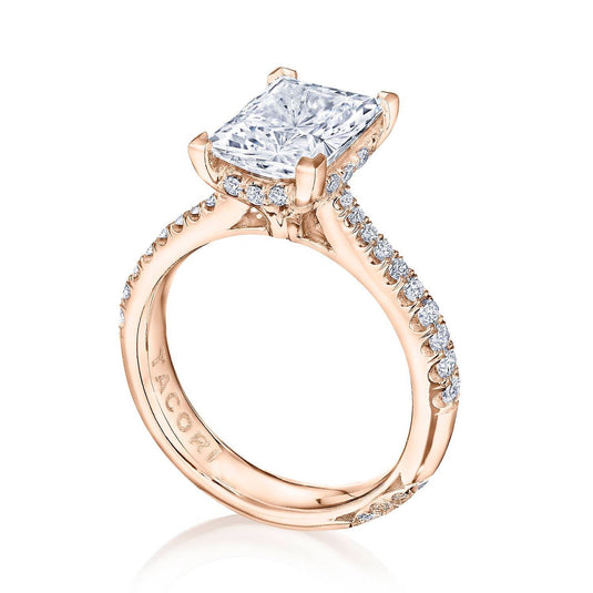 Tacori Princess Solitaire Engagement Ring HT2672PR7