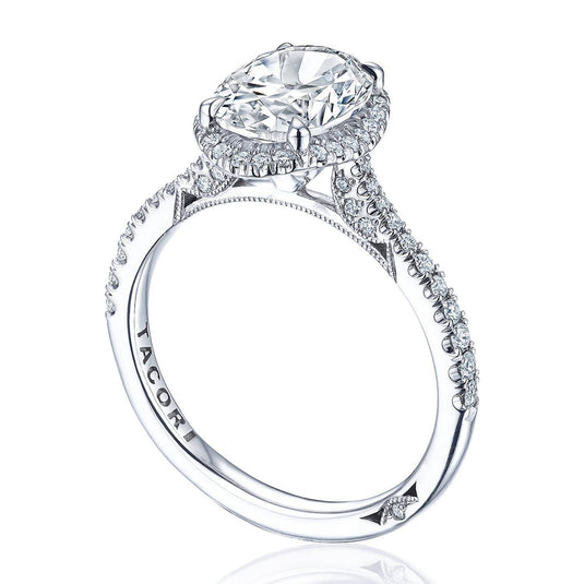 Tacori Oval Bloom Engagement Ring 2677OV95X7