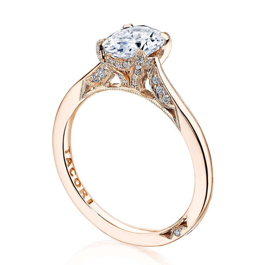 Tacori Oval Solitaire Engagement Ring 2678OV8X6