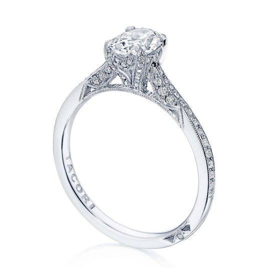 Tacori Oval Solitaire Engagement Ring 2679OV7X5