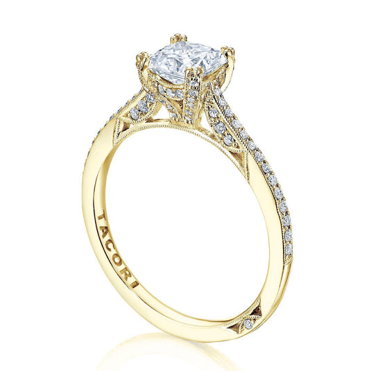 Tacori Princess Solitaire Engagement Ring 2679PR55