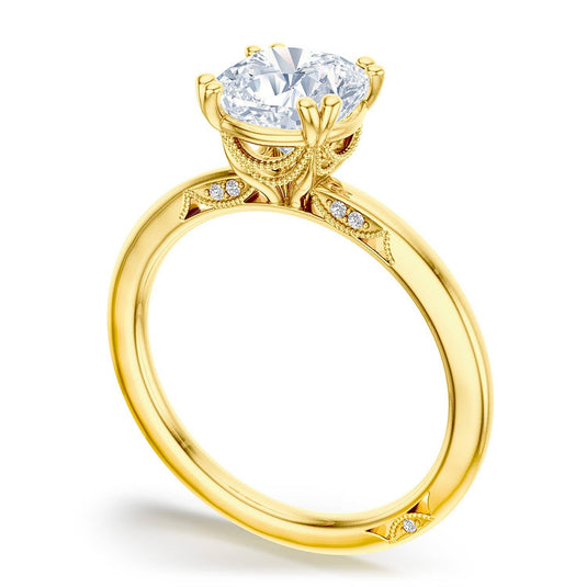 Tacori Cushion Solitaire Engagement Ring 268215cu65
