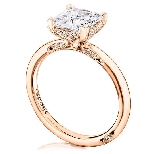 Tacori Princess Solitaire Engagement Ring 268815PR7