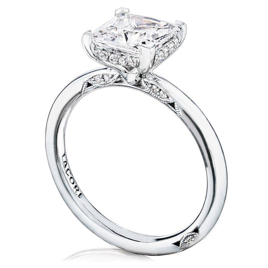Tacori Princess Solitaire Engagement Ring 268815PR7