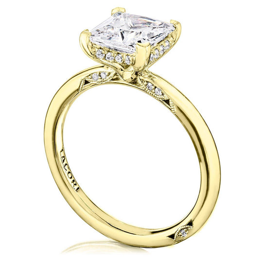 Tacori Princess Solitaire Engagement Ring 268815PR7