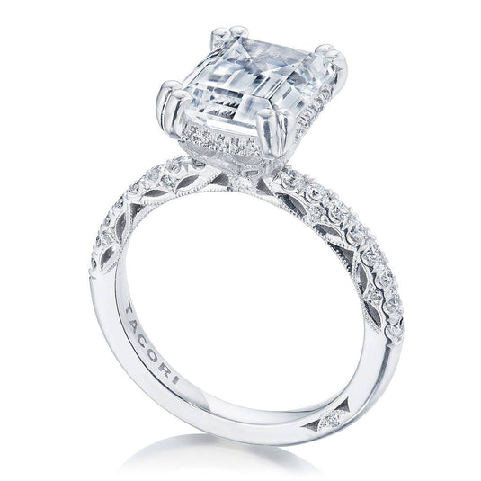 Tacori Emerald Solitaire Engagement Ring 269022EC11X8