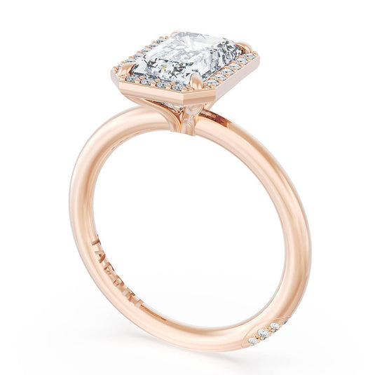 Tacori Emerald Bloom Engagement Ring 2584RD65