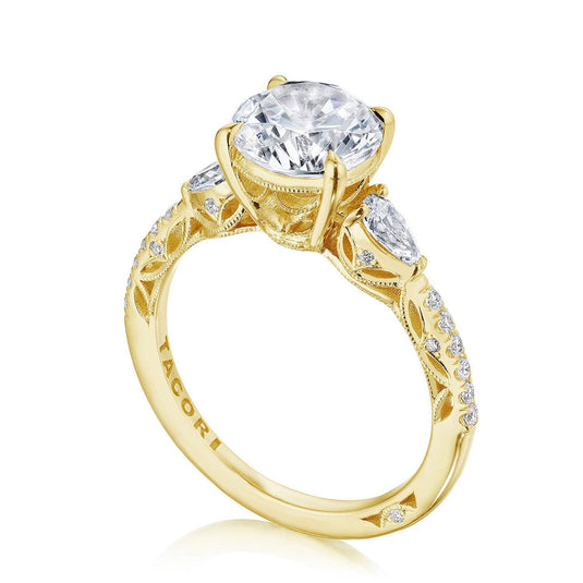Tacori Round 3-Stone Engagement Ring 269417RD8