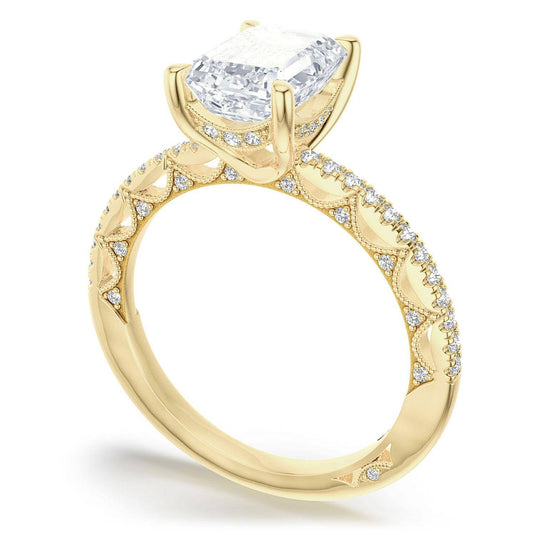 Tacori Emerald Solitaire Engagement Ring 272017PR65