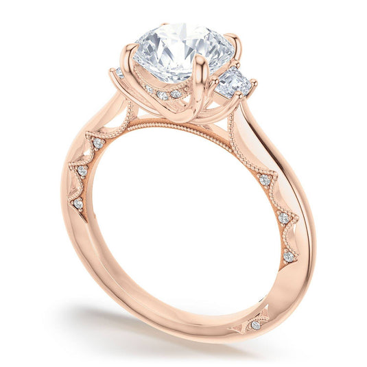 Tacori Round 3-Stone Engagement Ring 272217PR65