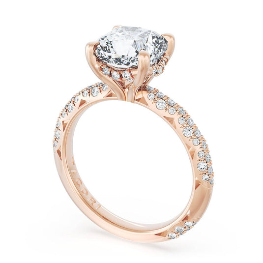 Tacori Cushion Bloom Engagement Ring 40224CU8