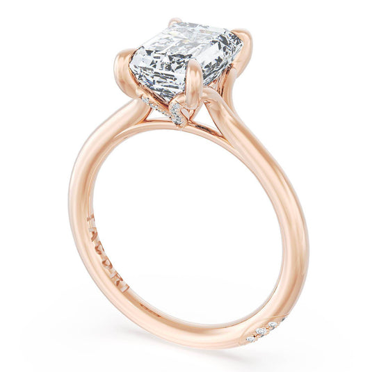 Tacori Emerald Solitaire Engagement Ring 2584RD65