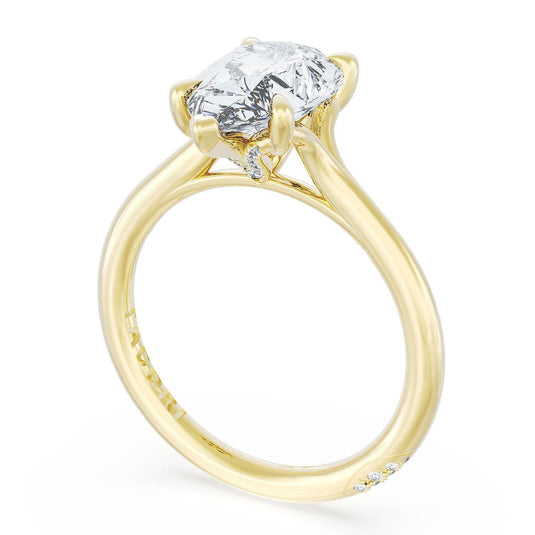 Tacori Pear Solitaire Engagement Ring 2584RD65