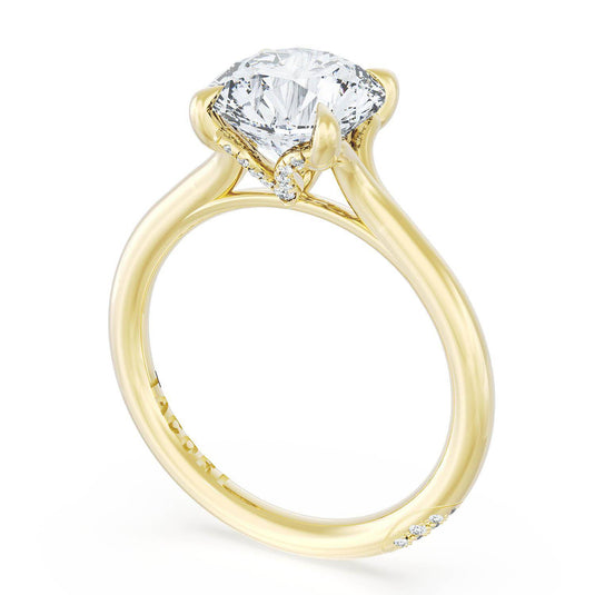 Tacori Round Solitaire Engagement Ring 2584RD65