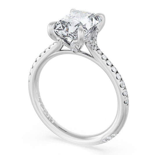 Tacori Radiant Solitaire Engagement Ring 2584RD65