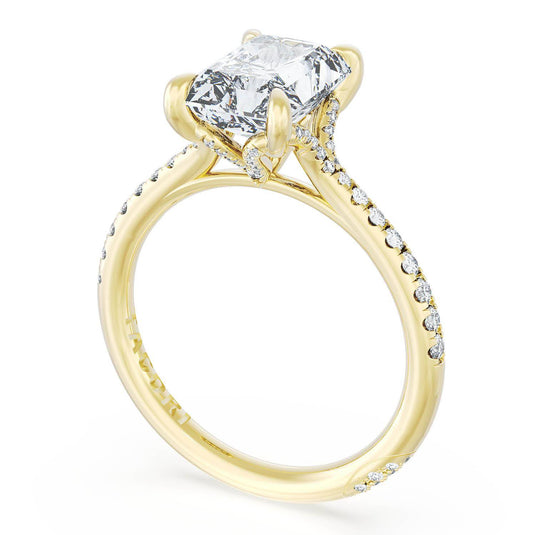 Tacori Radiant Solitaire Engagement Ring 2584RD65
