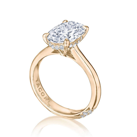 Tacori Oval Solitaire Engagement Ring HT2671OV11X8