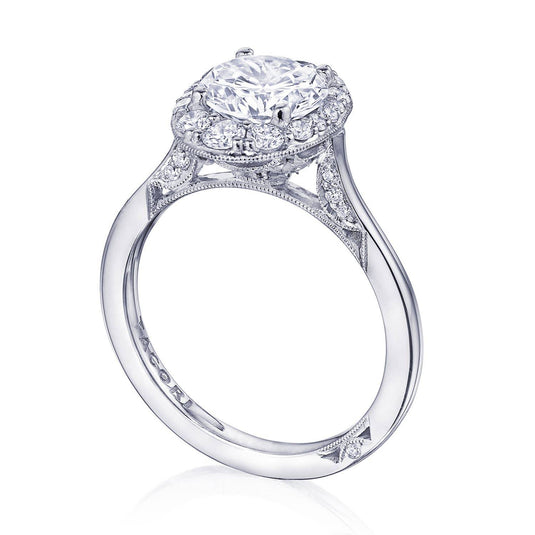 Tacori Round Bloom Engagement Ring HT2575RDOV75