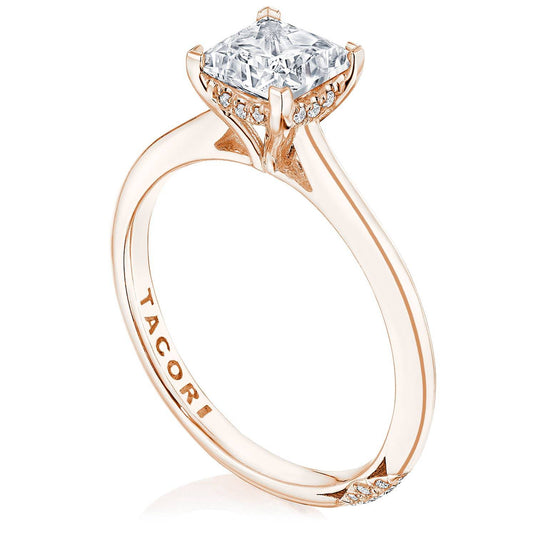 Tacori Princess Solitaire Engagement Ring HT2580PR55