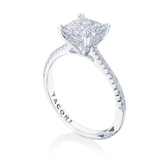 Tacori Princess Solitaire Engagement Ring HT2581PR65