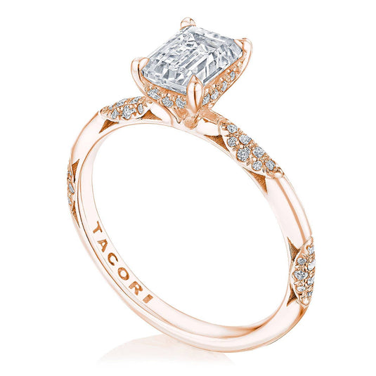 Tacori Emerald Solitaire Engagement Ring HT2582EC7x5