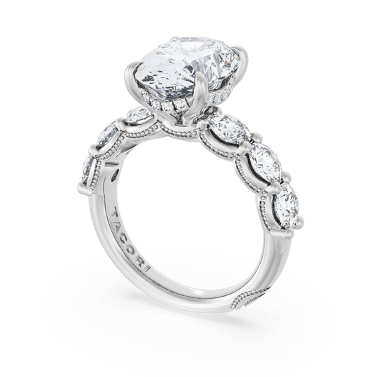 Tacori Oval Solitaire Engagement Ring 416OV125X9