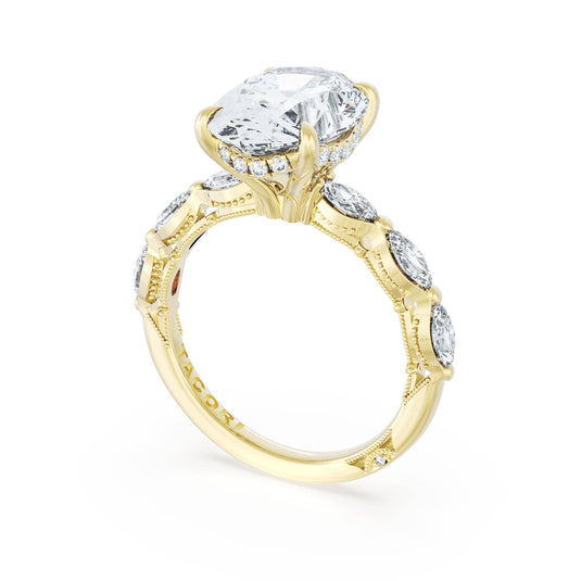 Tacori Oval Solitaire Engagement Ring 42228OV125X9