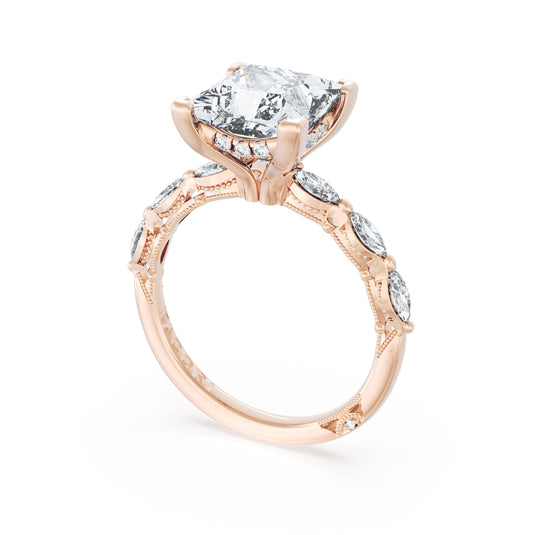 Tacori Princess Solitaire Engagement Ring 42228PR9