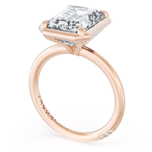 Tacori Emerald Solitaire Engagement Ring 40417EC11X8