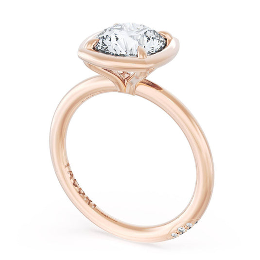 Tacori Cushion Solitaire Engagement Ring 40417CURD10