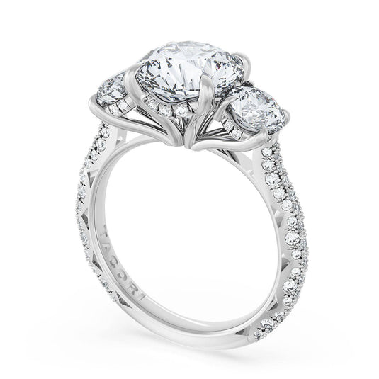 Tacori Round 3-Stone Engagement Ring 40927RD1134