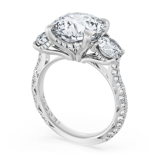 Tacori Round 3-Stone Engagement Ring 40927RD1134