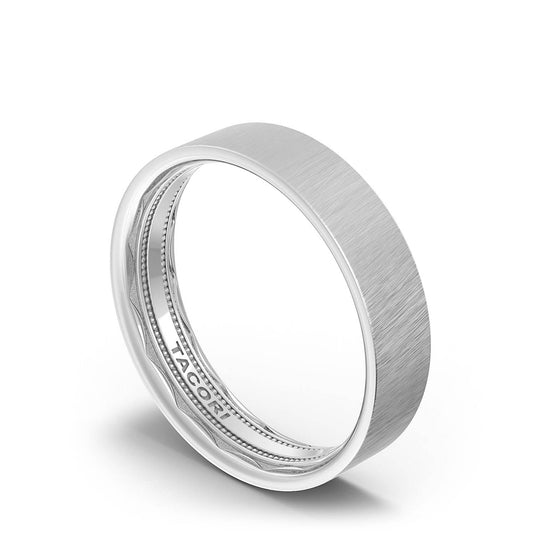 Classic | Classic Flat in Satin Finish Wedding Band 140-5S