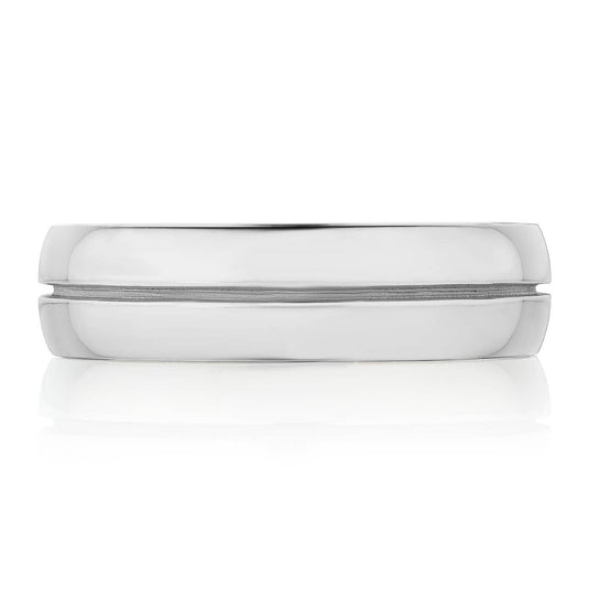Classic | Classic Streamline in High Polish Finish Wedding Band 142-6
