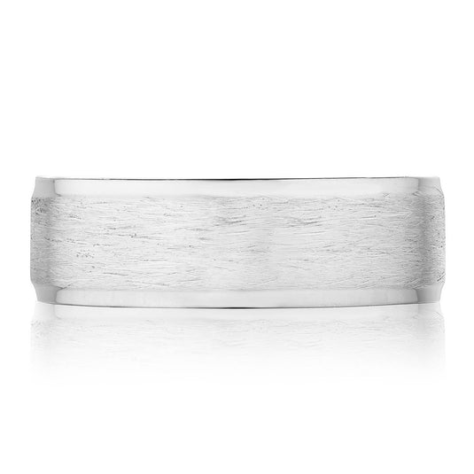 Classic | Classic Bevel Edge in Brushed Finish Wedding Band 144-5B