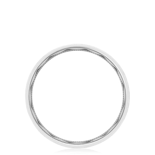 Classic | Classic Bevel Edge in Brushed Finish Wedding Band 144-5B