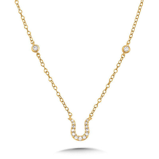 HORSESHOE DIAMOND ENHANCER NECKLACE PDD3090-Y