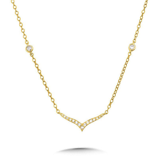 WINGED-ARROW DIAMOND ENHANCER NECKLACE PDD3091-Y
