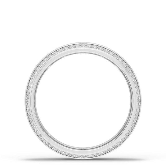 TACORI Couple | Bevel Edge Diamond Wedding Band in High Polish - 5mm 1545DLG