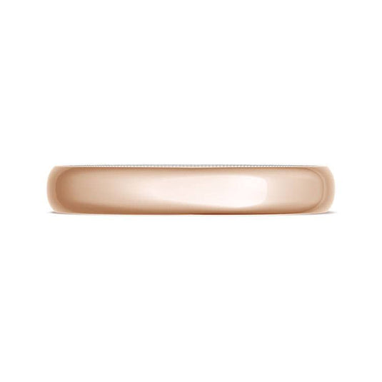 TACORI Couple | Classic Two-Tone Rounded Wedding Band in High Polish 15535RWLG