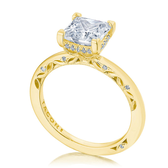 Tacori Princess Solitaire Engagement Ring 268917PR7