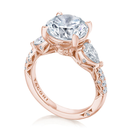 Tacori Round 3-Stone Engagement Ring 269522RD10