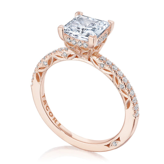 Tacori Princess Solitaire Engagement Ring 269017PR65