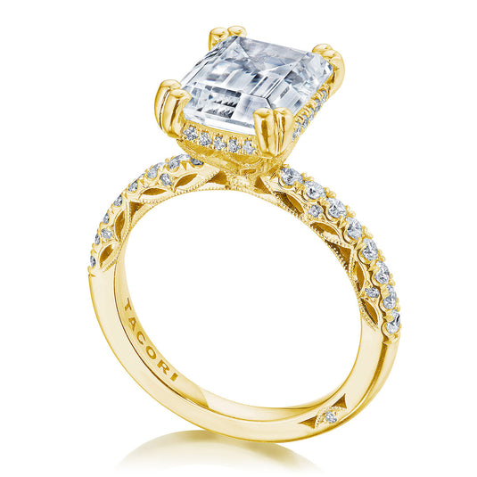 Tacori Emerald Solitaire Engagement Ring 269022EC11X8