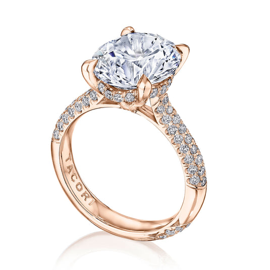 Tacori Oval Solitaire Engagement Ring HT2673RD10