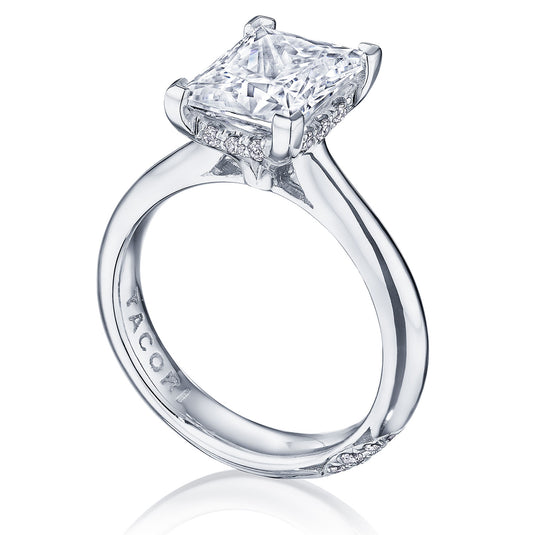 Tacori Princess Solitaire Engagement Ring HT2671PR75