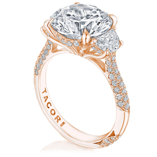 Tacori Round 3-Stone Engagement Ring HT2691RD11